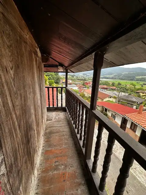 Terrassa de Casa adosada en venda en Pravia amb Calefacció, Jardí privat i Terrassa