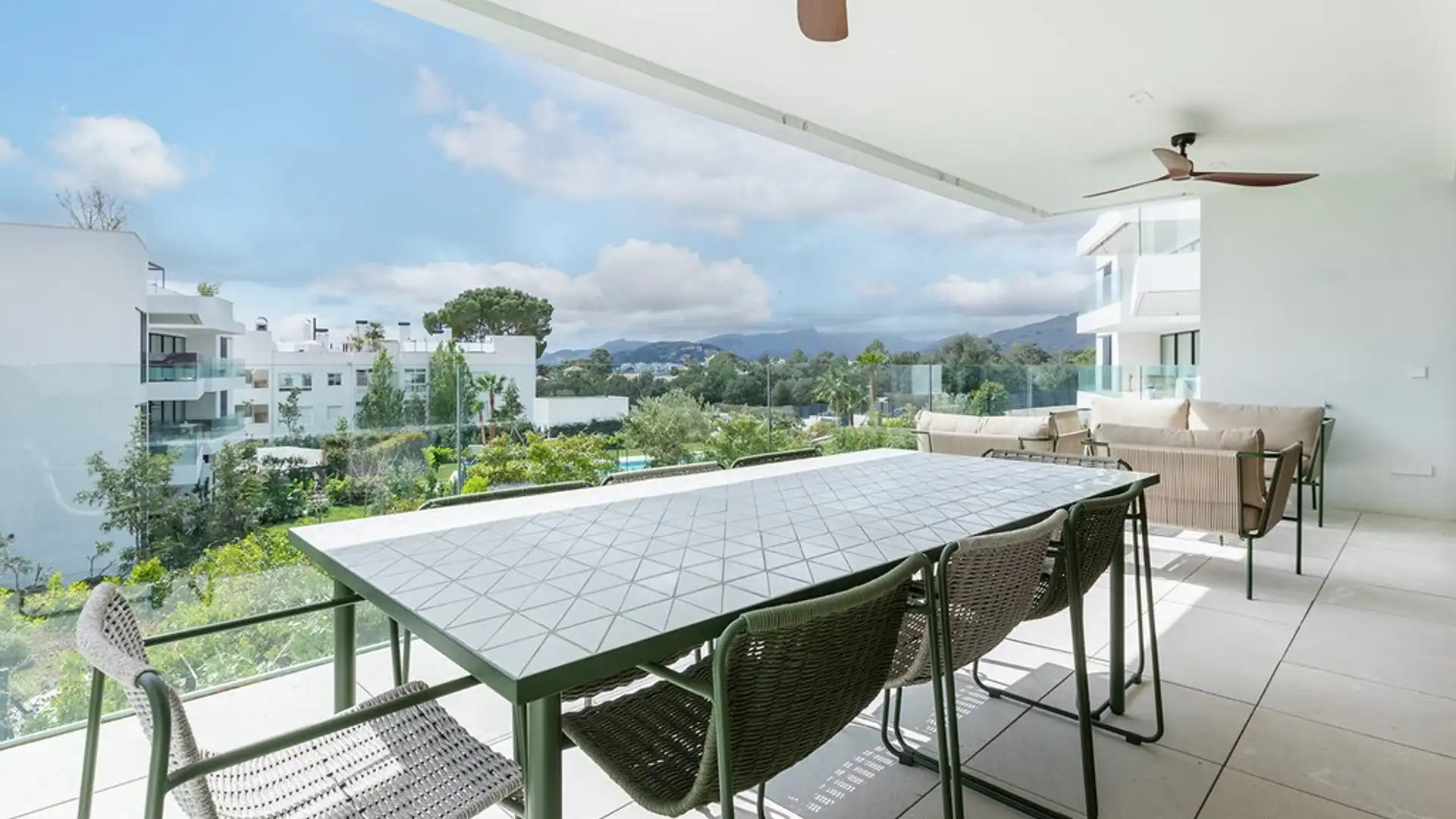 Terrasse von Wohnungen zum Verkauf in Pollença mit Klimaanlage, Heizung und Terrasse