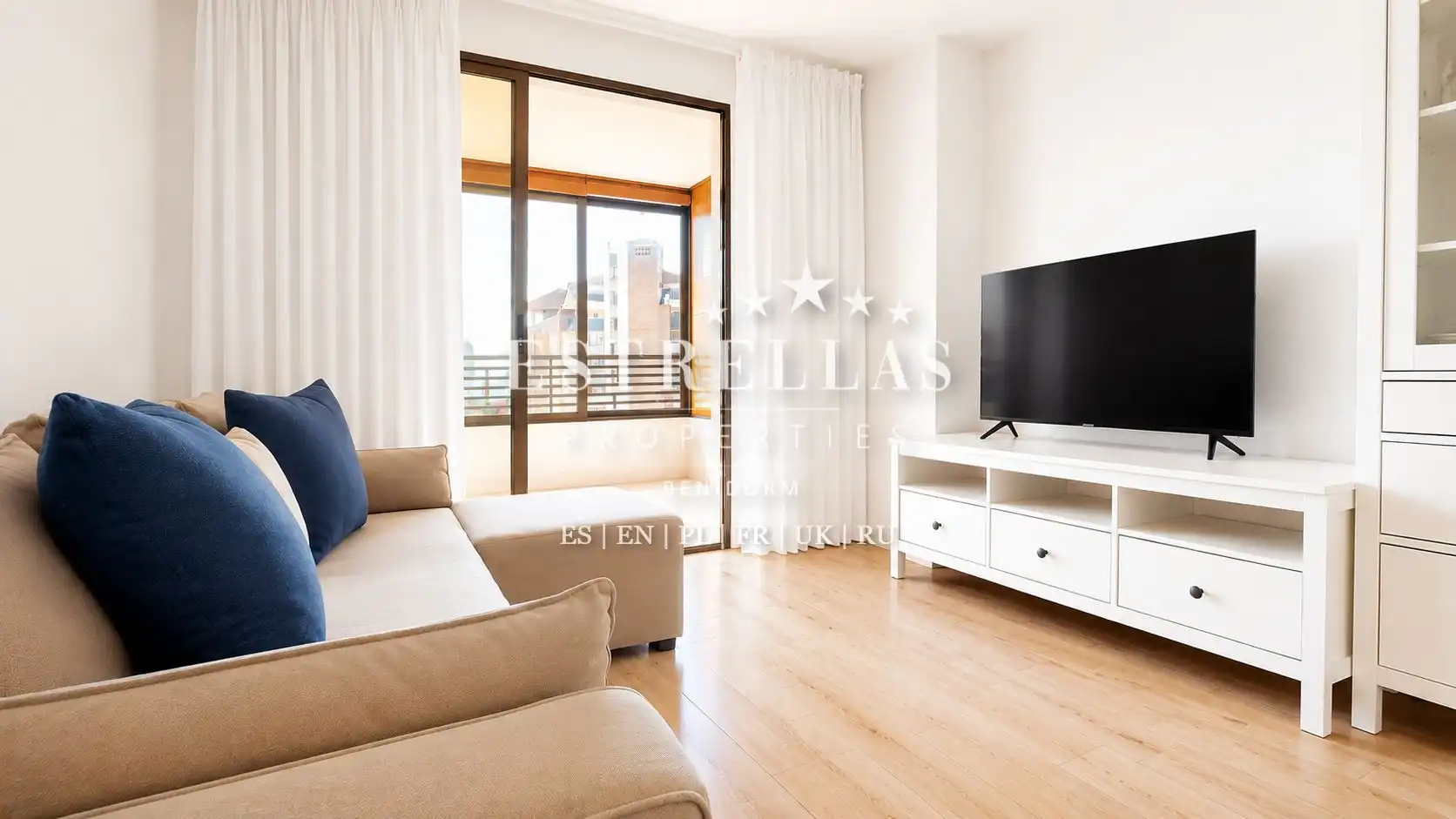 Living room of Apartments for sale in Benidorm  with Air Conditioner, Heating and Private garden