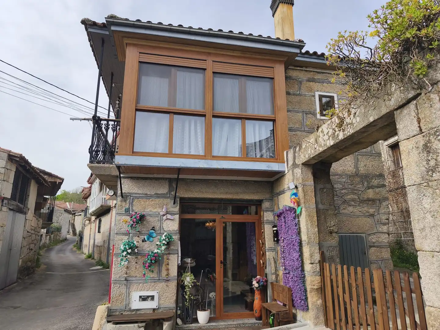 Vista exterior de Casa o chalet en venta en Baños de Molgas con Aire acondicionado, Trastero y Balcón