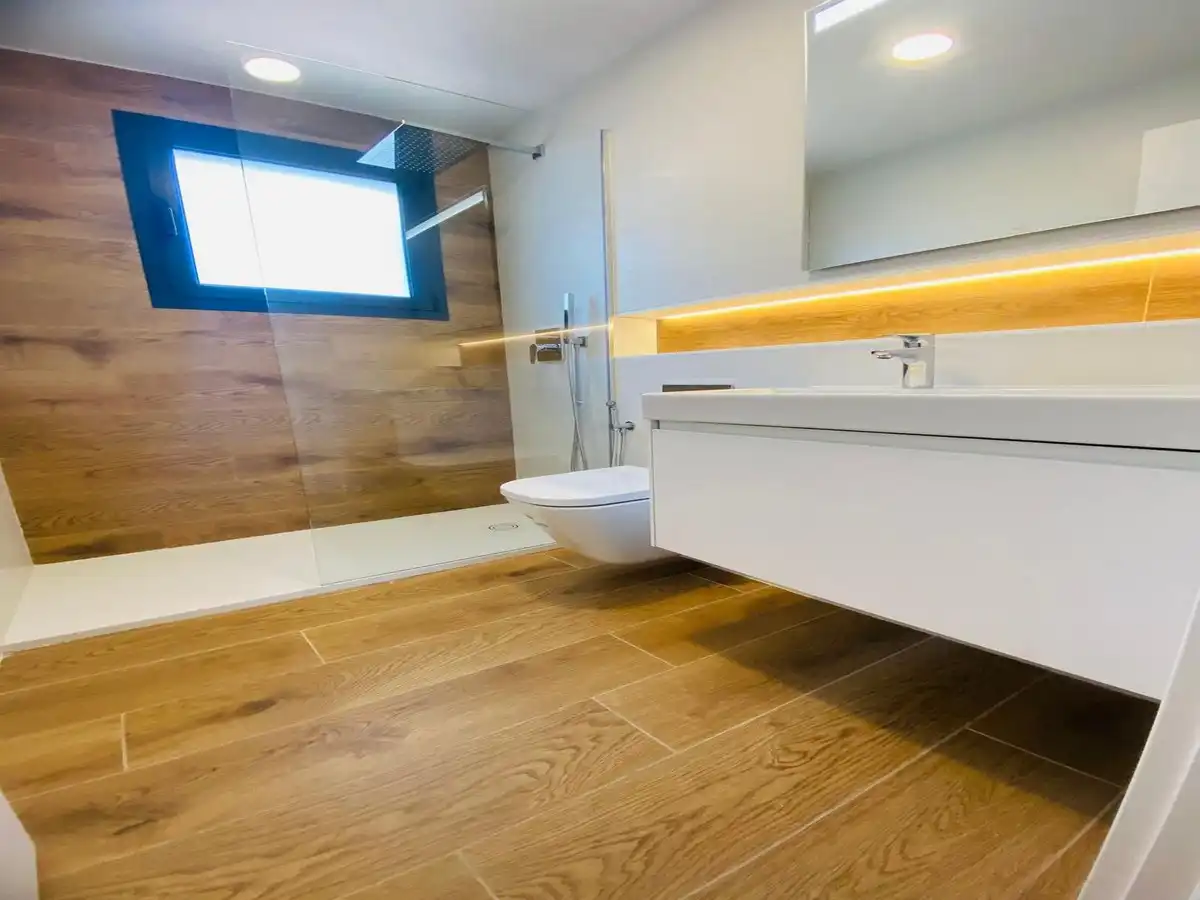 Bany de Apartament en venda en La Oliva amb Terrassa i Piscina comunitària
