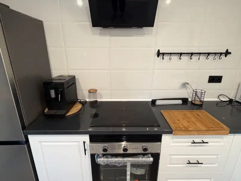 Kitchen of Flat for rent in Santa Pola  with Air Conditioner, Terrace and Balcony