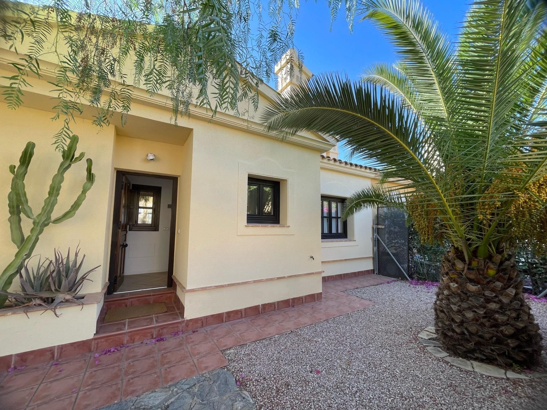 Exterior view of House or chalet for sale in Fuente Álamo de Murcia  with Private garden, Terrace and Community pool