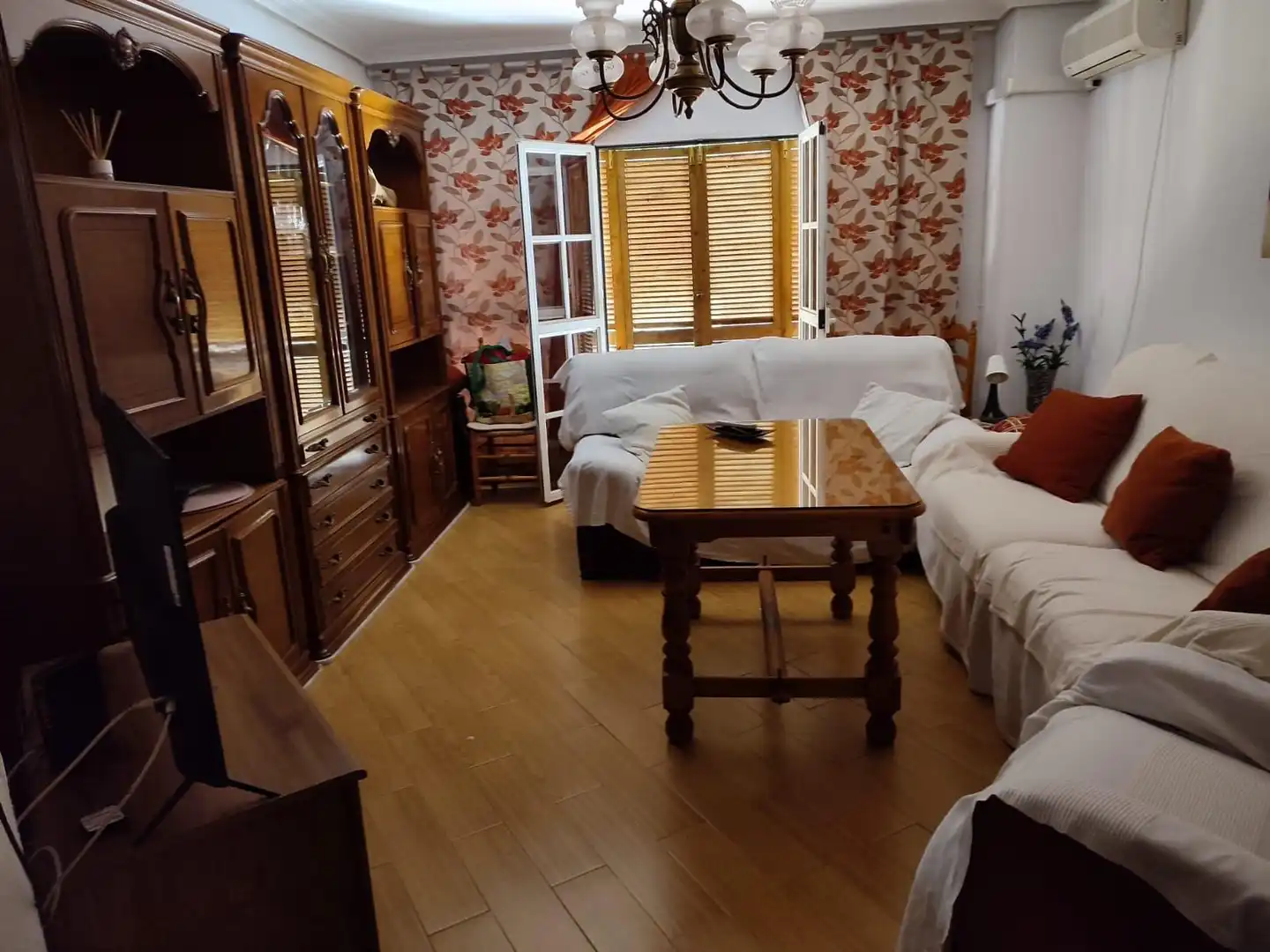 Sala d'estar de Pis per a compartir en Sevilla amb Moblat