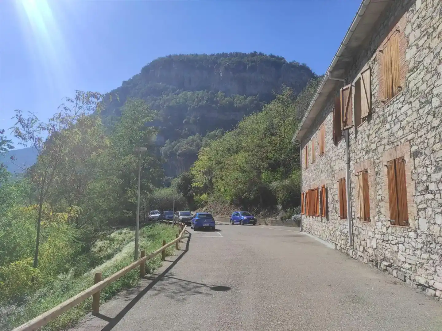 Vista exterior de Piso en venta en Cercs con Jardín privado y Amueblado