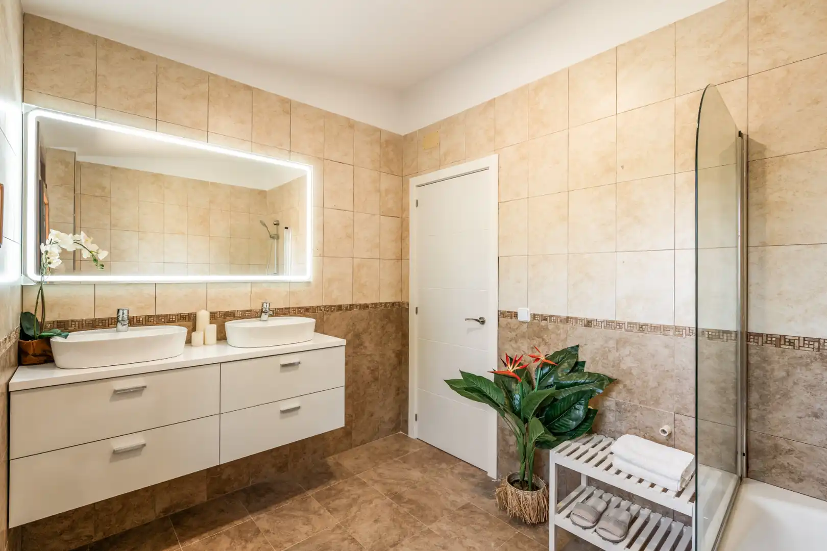 Bathroom of Houses for sale in Lloret de Mar  with Air Conditioner, Heating and Private garden