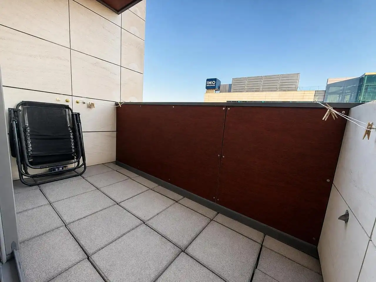 Balcony of Flat for sale in Madrid  with Air Conditioner, Heating and Parquet flooring