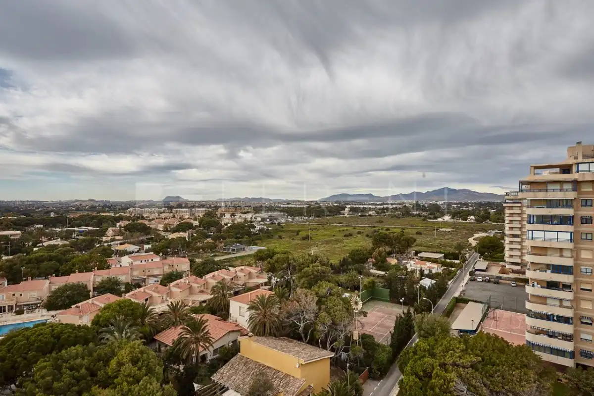 Exterior view of Apartments for rent in El Campello  with Air Conditioner, Heating and Private garden