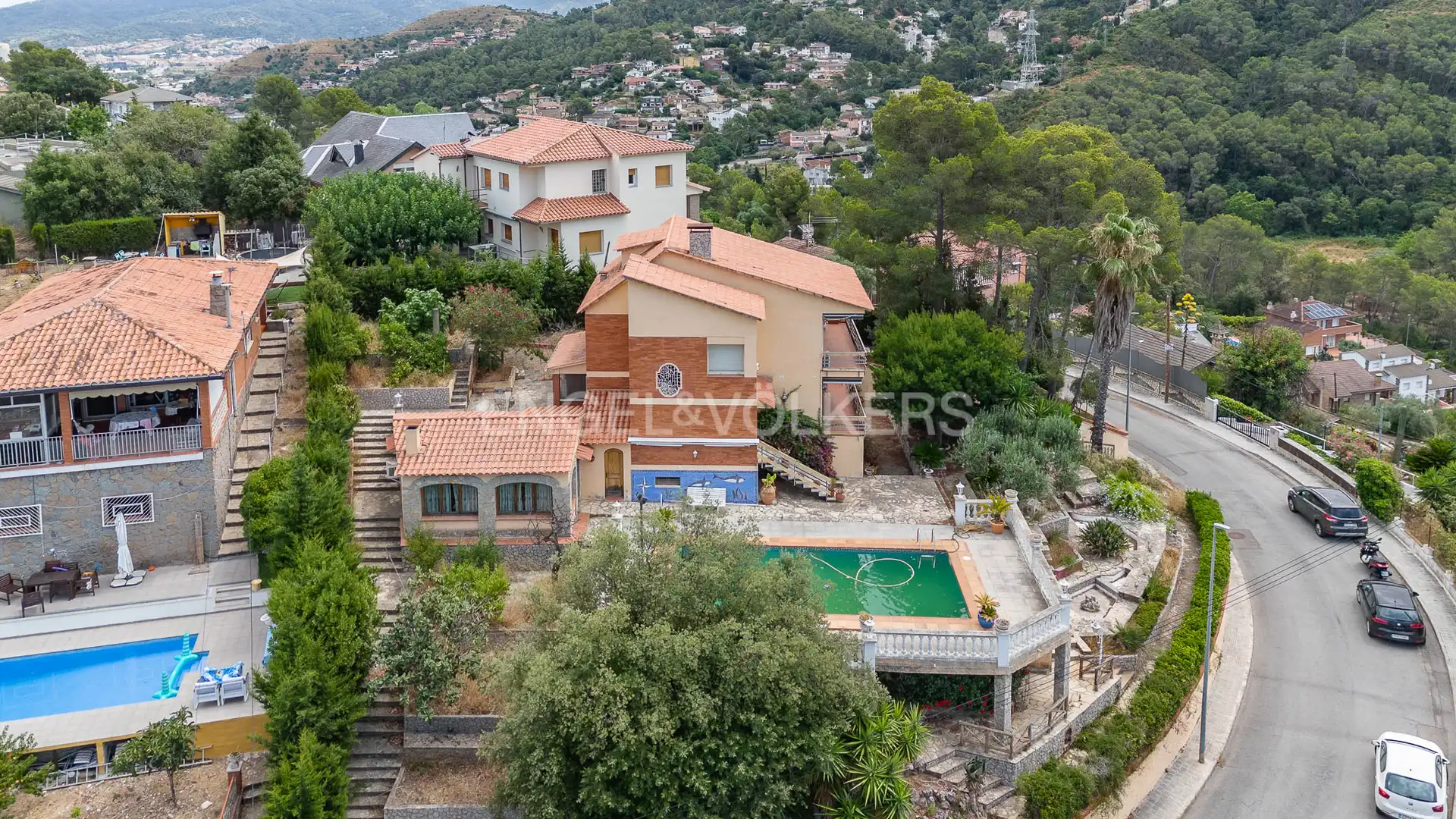 Exterior view of Houses for sale in Cervelló  with Heating, Private garden and Terrace