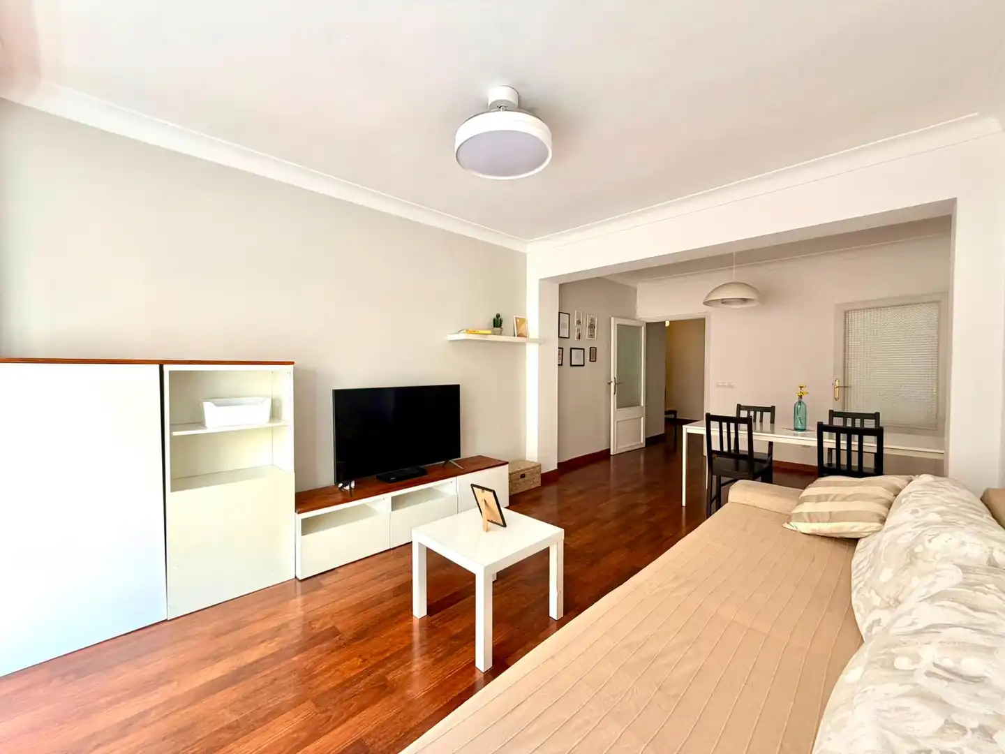 Wohnzimmer von Wohnung zur Miete in  Palma de Mallorca mit Möbliert