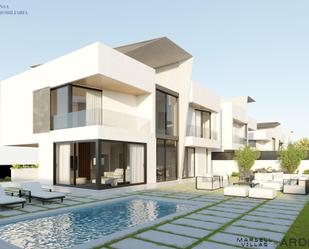 Exterior view of House or chalet for sale in Alicante / Alacant  with Air Conditioner, Terrace and Swimming Pool