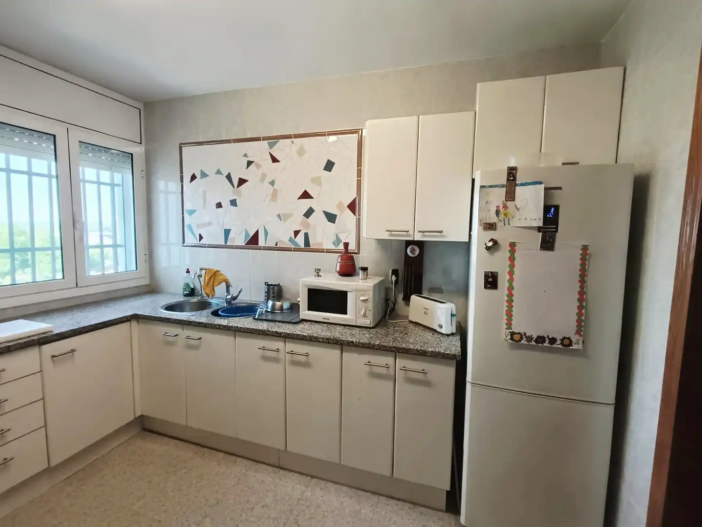 Cocina de Casa o chalet de alquiler en Piera con Aire acondicionado, Calefacción y Jardín privado