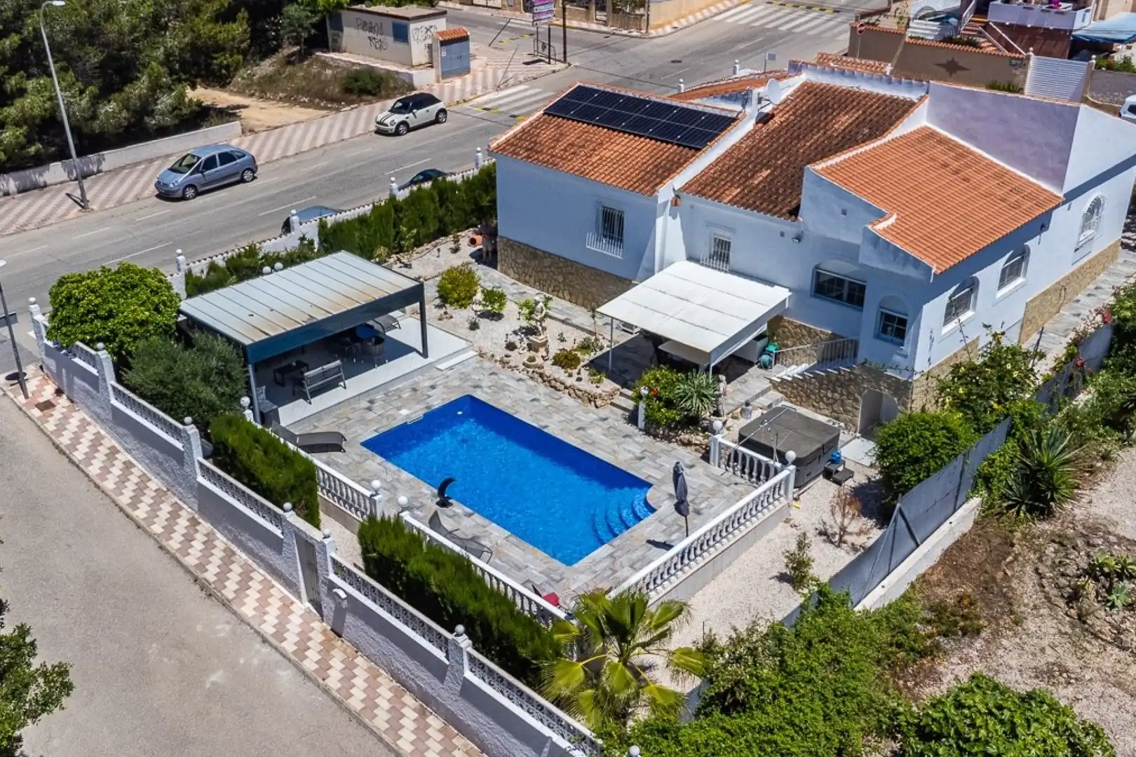 Swimming pool of Houses for sale in San Fulgencio  with Air Conditioner, Heating and Private garden