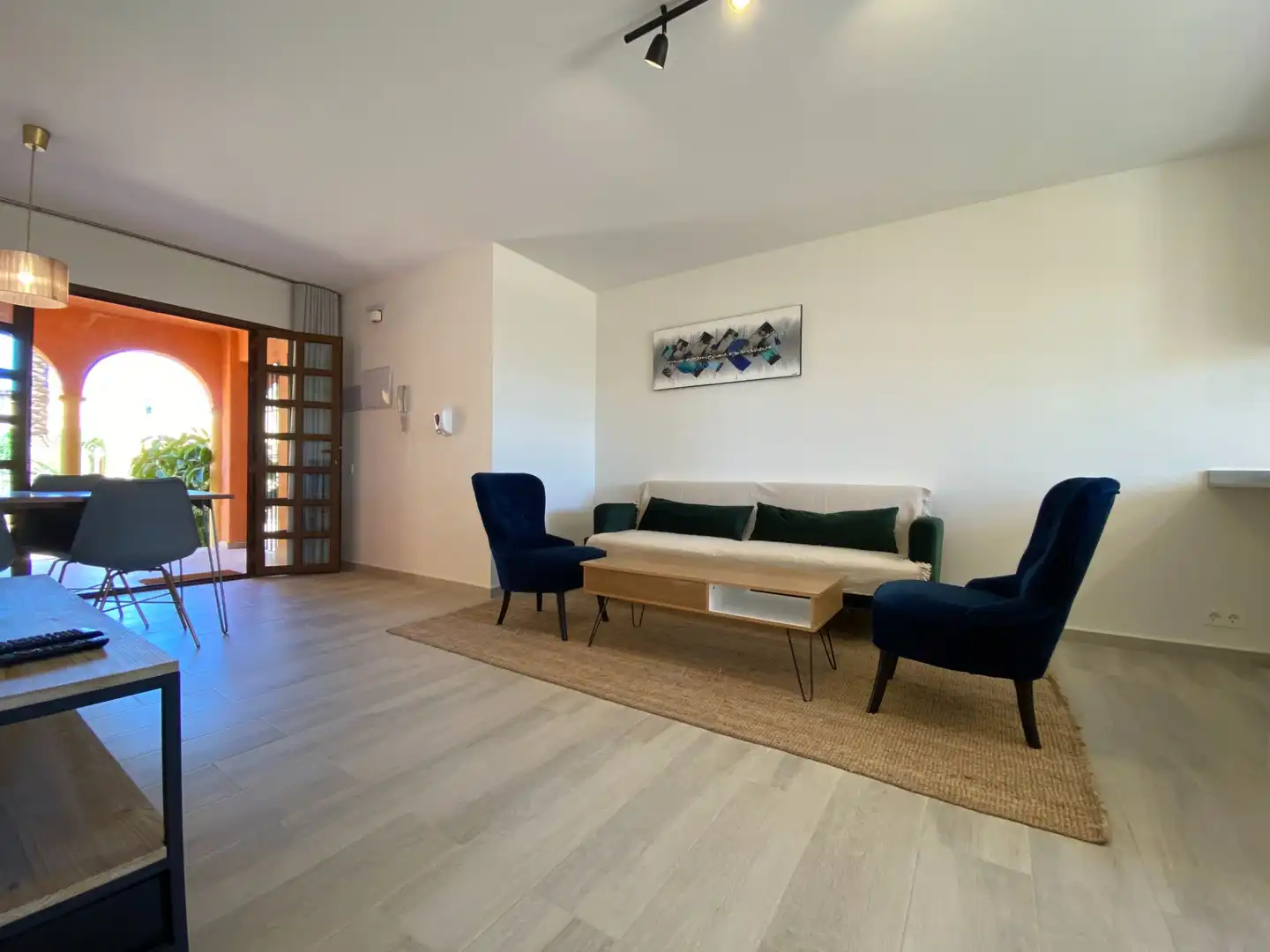 Sala de estar de Apartamento en venta en Cuevas del Almanzora con Terraza, Amueblado y Internet