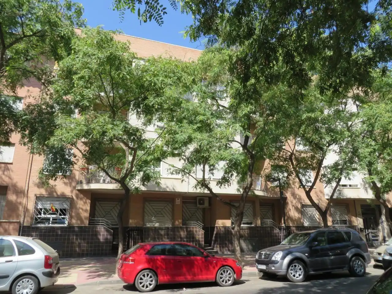 Vista exterior de Piso en venta en Murcia con Terraza