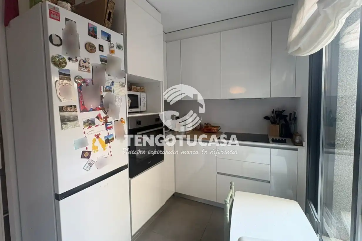 Küche von Wohnung zur Miete in Madrid mit Klimaanlage, Heizung und Privatgarten