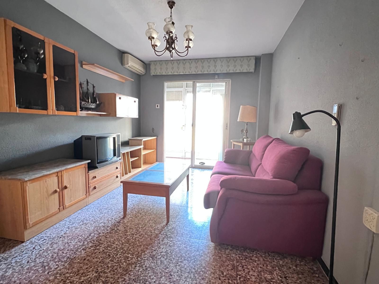 Sala d'estar de Pis en venda en  Murcia Capital amb Aire condicionat, Calefacció i Moblat