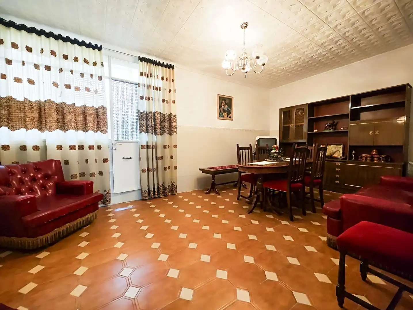 Dining room of Houses for sale in Puertollano  with Storage room, Furnished and Internet