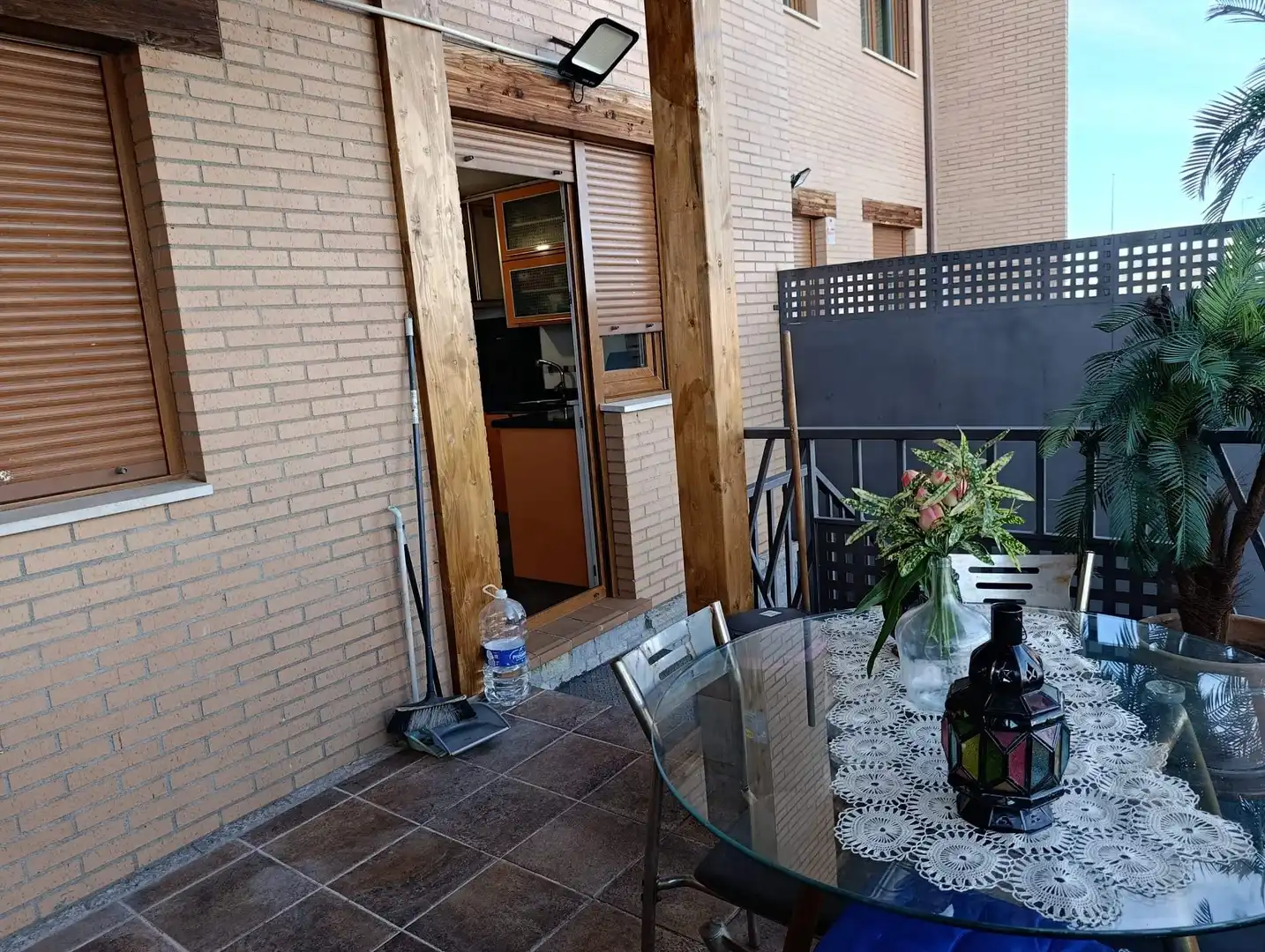 Terraza de Casa adosada en venta en Valverde de la Virgen con Jardín privado, Terraza y Balcón