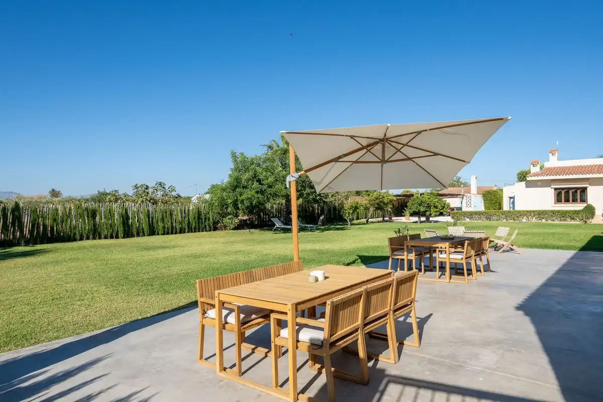 Terraza de Casa o chalet en venta en Elche / Elx con Aire acondicionado, Calefacción y Jardín privado