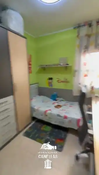 Schlafzimmer von Wohnung zum Verkauf in Tàrrega mit Klimaanlage, Heizung und Terrasse