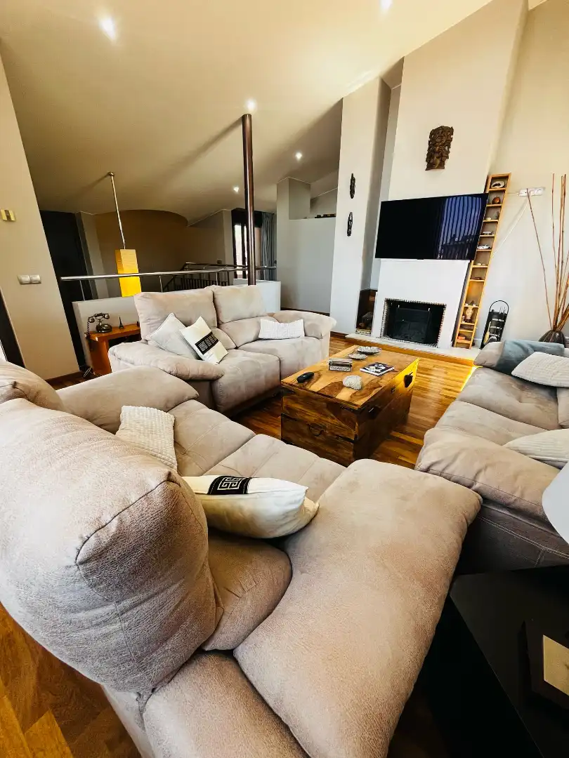 Sala d'estar de Casa o xalet en venda en Piera amb Aire condicionat, Calefacció i Jardí privat