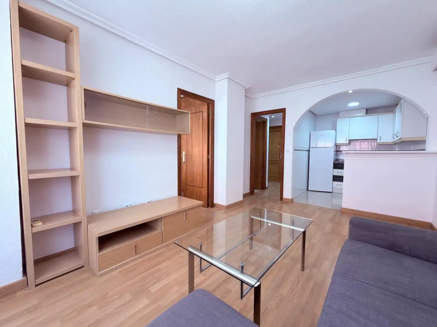 Sala d'estar de Apartament en venda en Alicante / Alacant amb Aire condicionat i Moblat