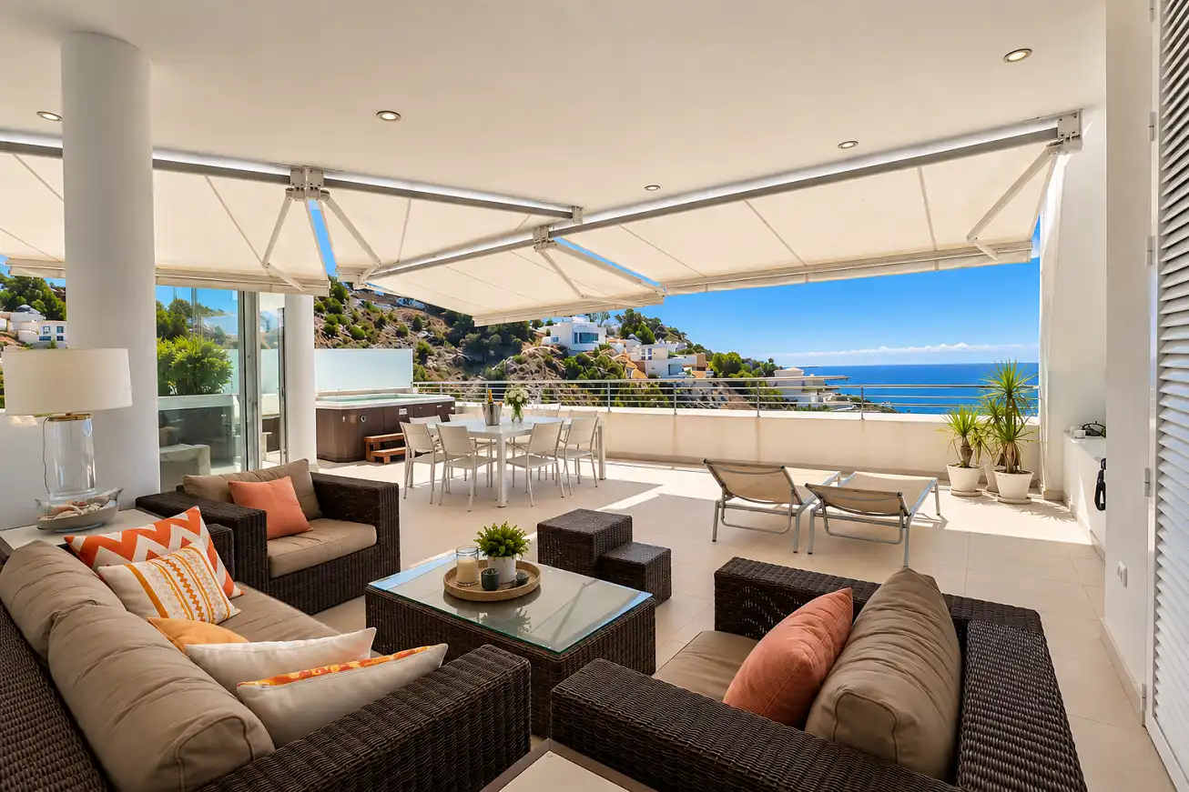 Mini appartamento con piscina in vendita a Altea Hills