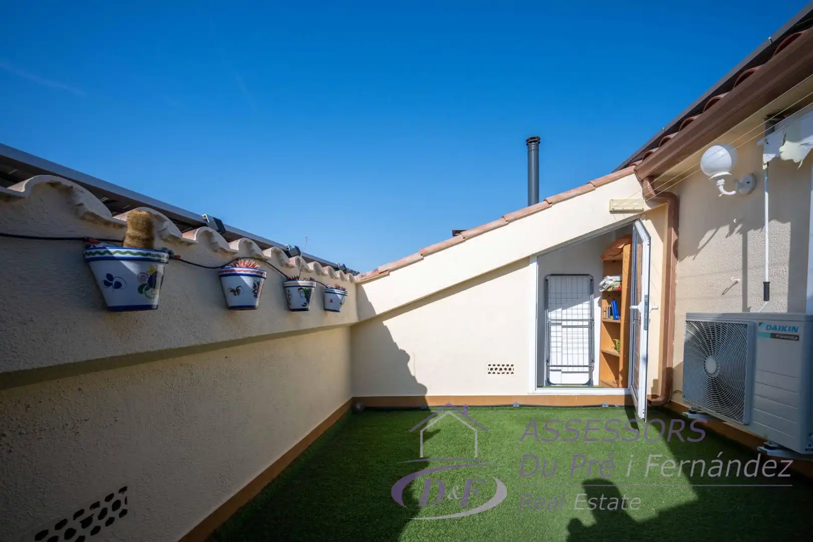 Terrassa de Casa adosada en venda en Premià de Dalt amb Aire condicionat, Calefacció i Jardí privat