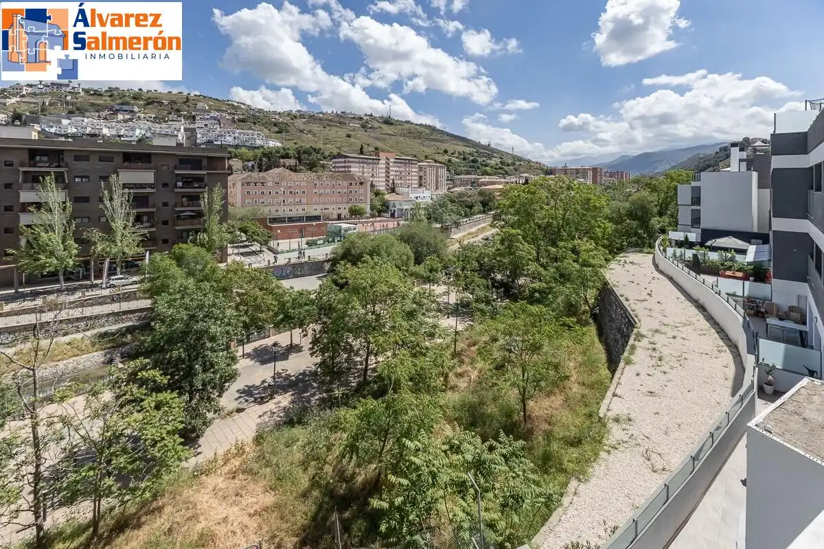 Exterior view of Houses for sale in Granada  with Air Conditioner, Terrace and Storage room