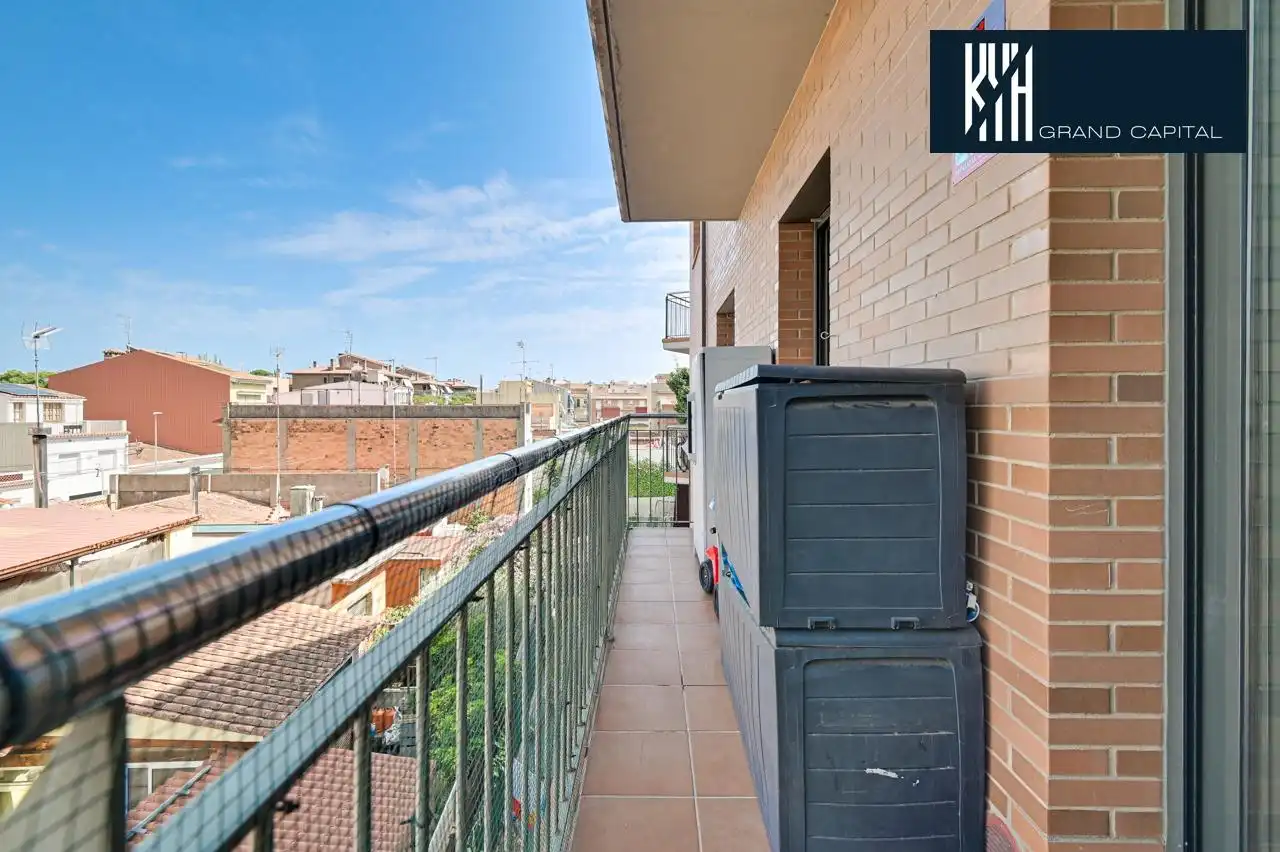 Balcony of Flat for sale in Malgrat de Mar  with Air Conditioner, Heating and Balcony