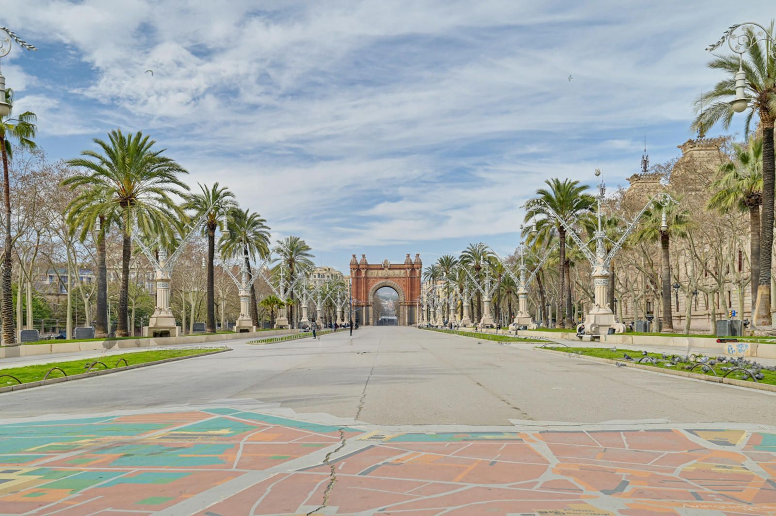 Vista exterior de Pis en venda en  Barcelona Capital amb Terrassa i Balcó