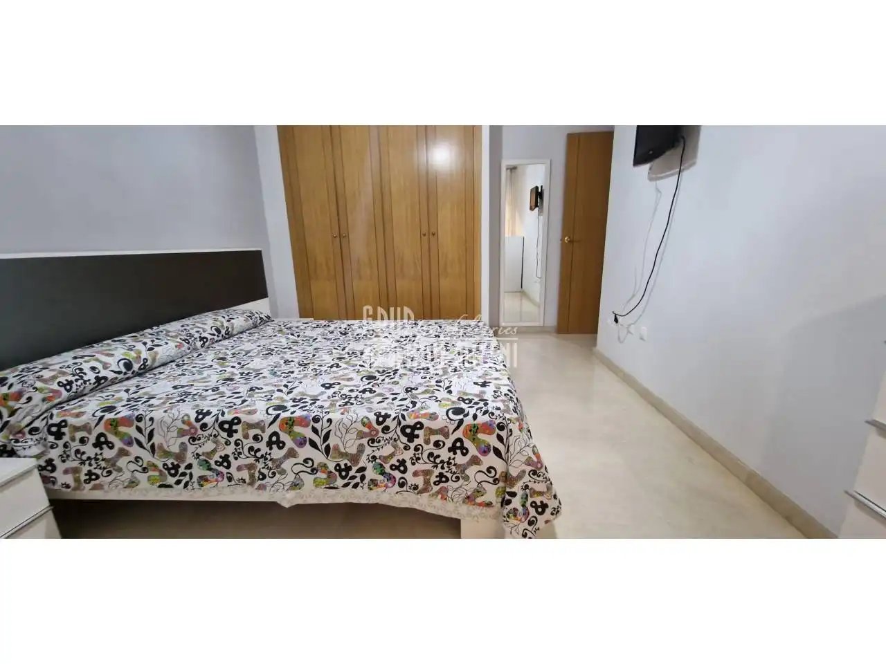Schlafzimmer von Wohnung zur Miete in Massanassa mit Klimaanlage, Terrasse und Möbliert
