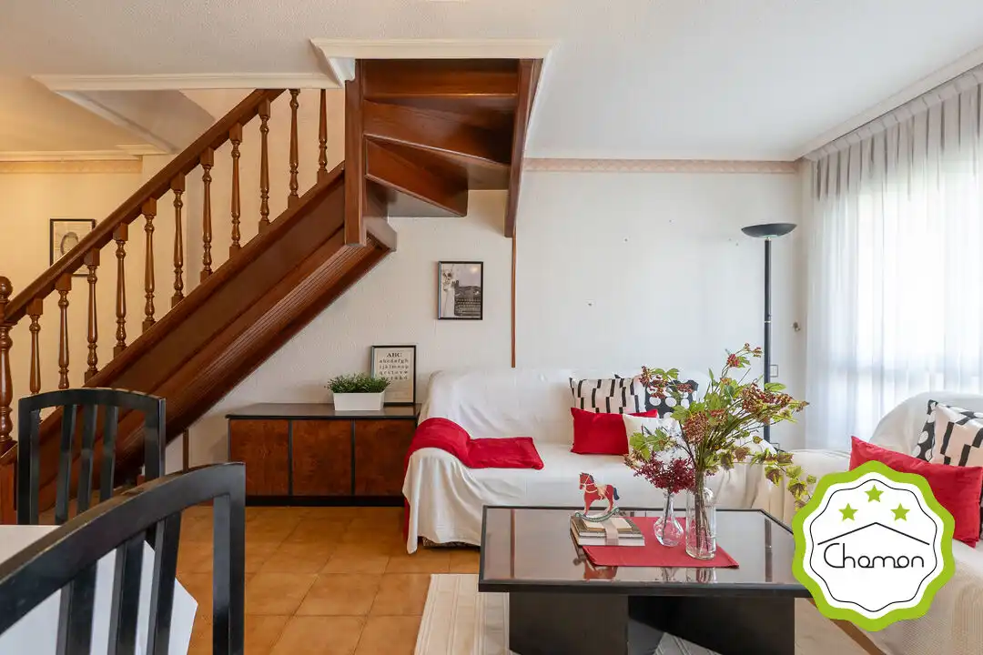 Wohnzimmer von Maisonette zum Verkauf in Noja mit Heizung, Abstellraum und Möbliert