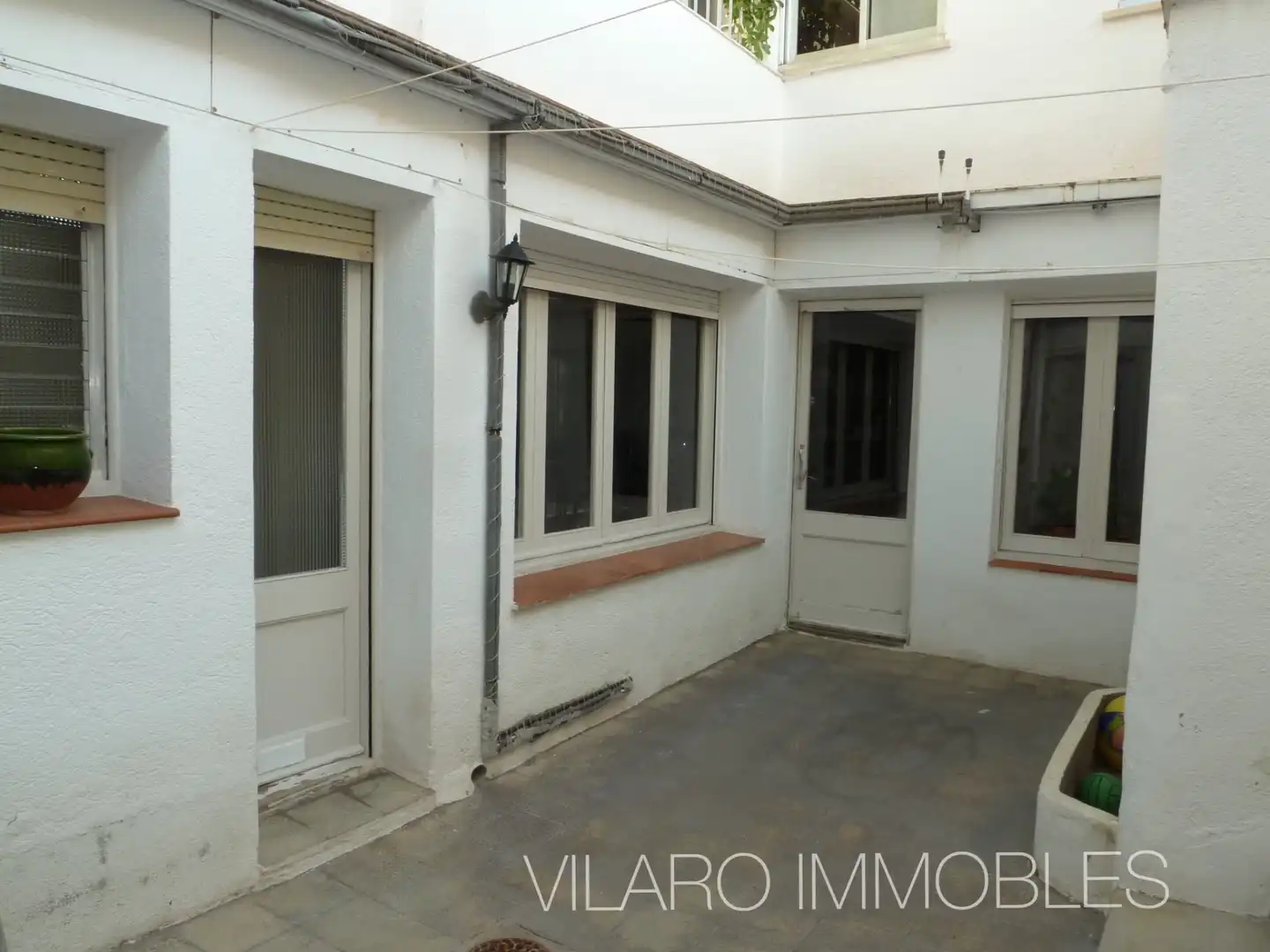 Terrasse von Wohnung zum Verkauf in Terrassa mit Heizung, Ofen und Alarm