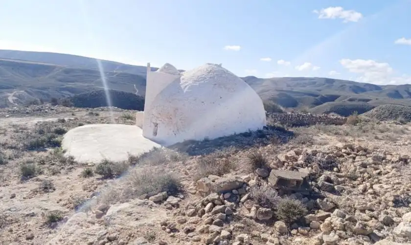 Vista exterior de Casa o chalet en venta en Níjar con Amueblado