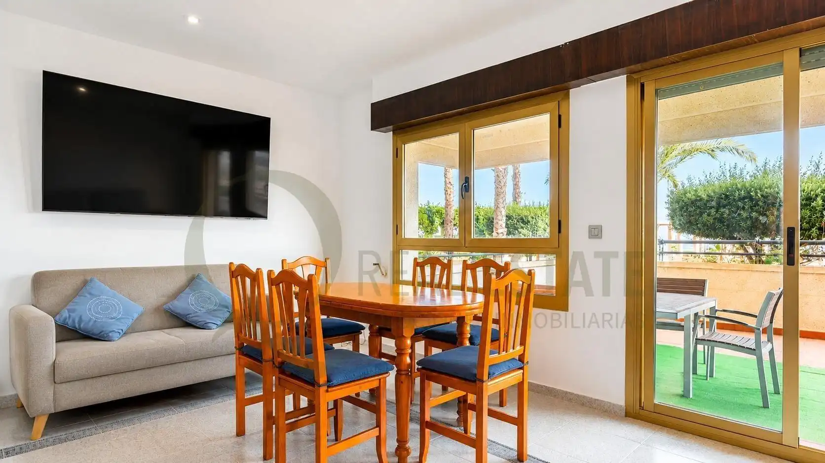 Esszimmer von Wohnung zur Miete in El Campello mit Heizung, Privatgarten und Terrasse
