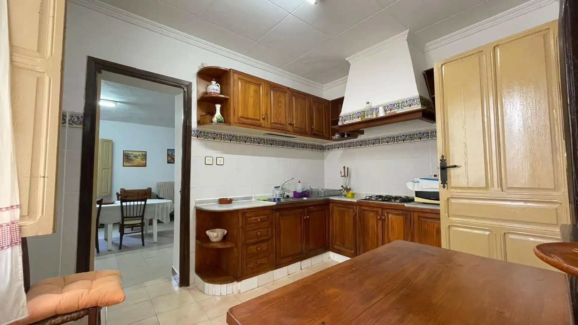Cocina de Finca rústica en venta en Fuente Álamo de Murcia con Amueblado
