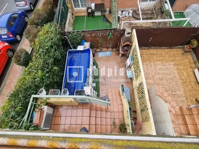 Terrassa de Casa o xalet en venda en Colmenar Viejo amb Aire condicionat, Calefacció i Jardí privat
