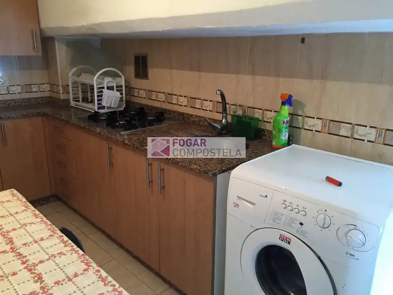 Cocina de Piso de alquiler en Santiago de Compostela  con Amueblado