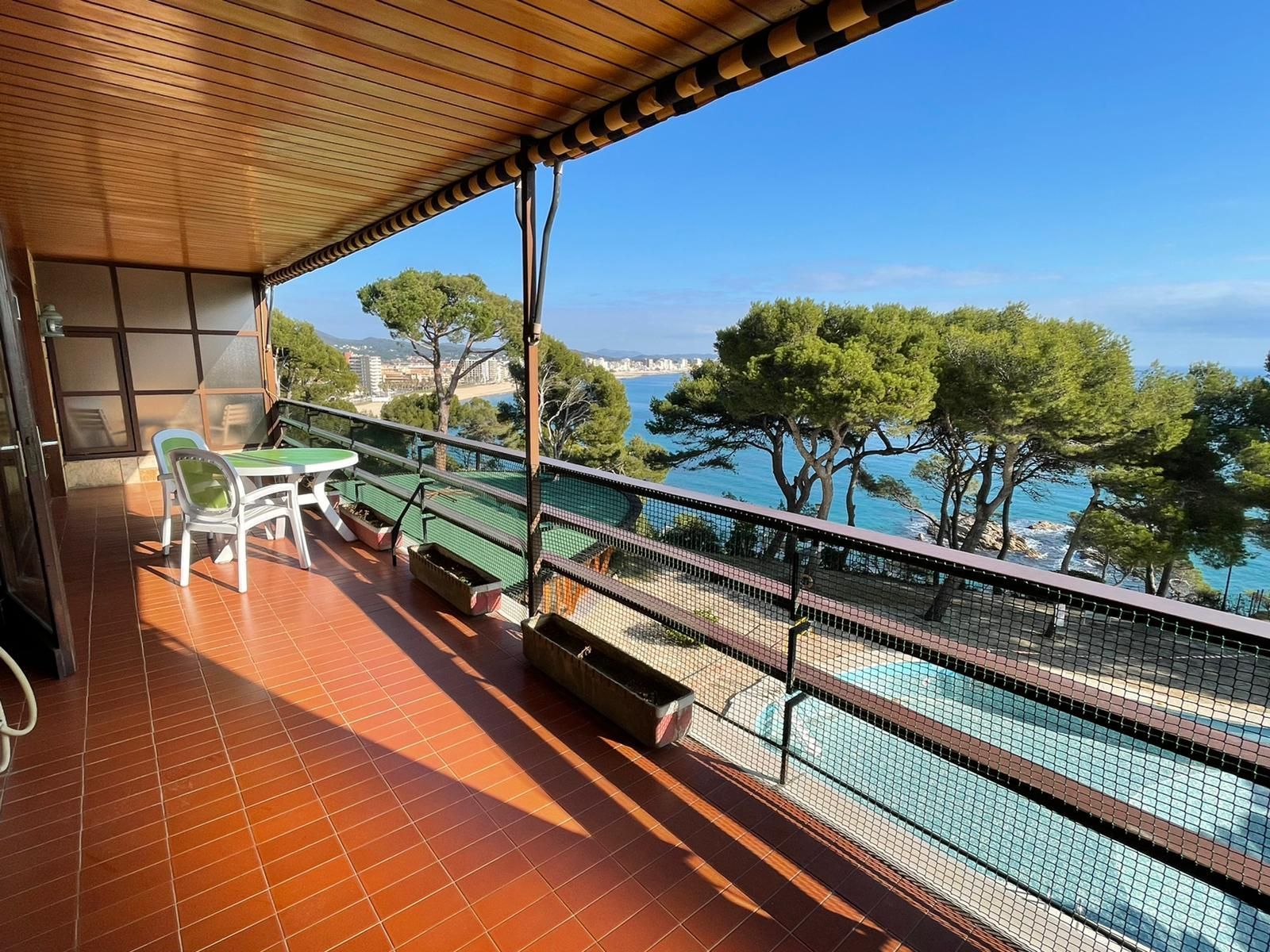 Terrace of Flat for sale in Calonge i Sant Antoni  with Air Conditioner, Private garden and Terrace