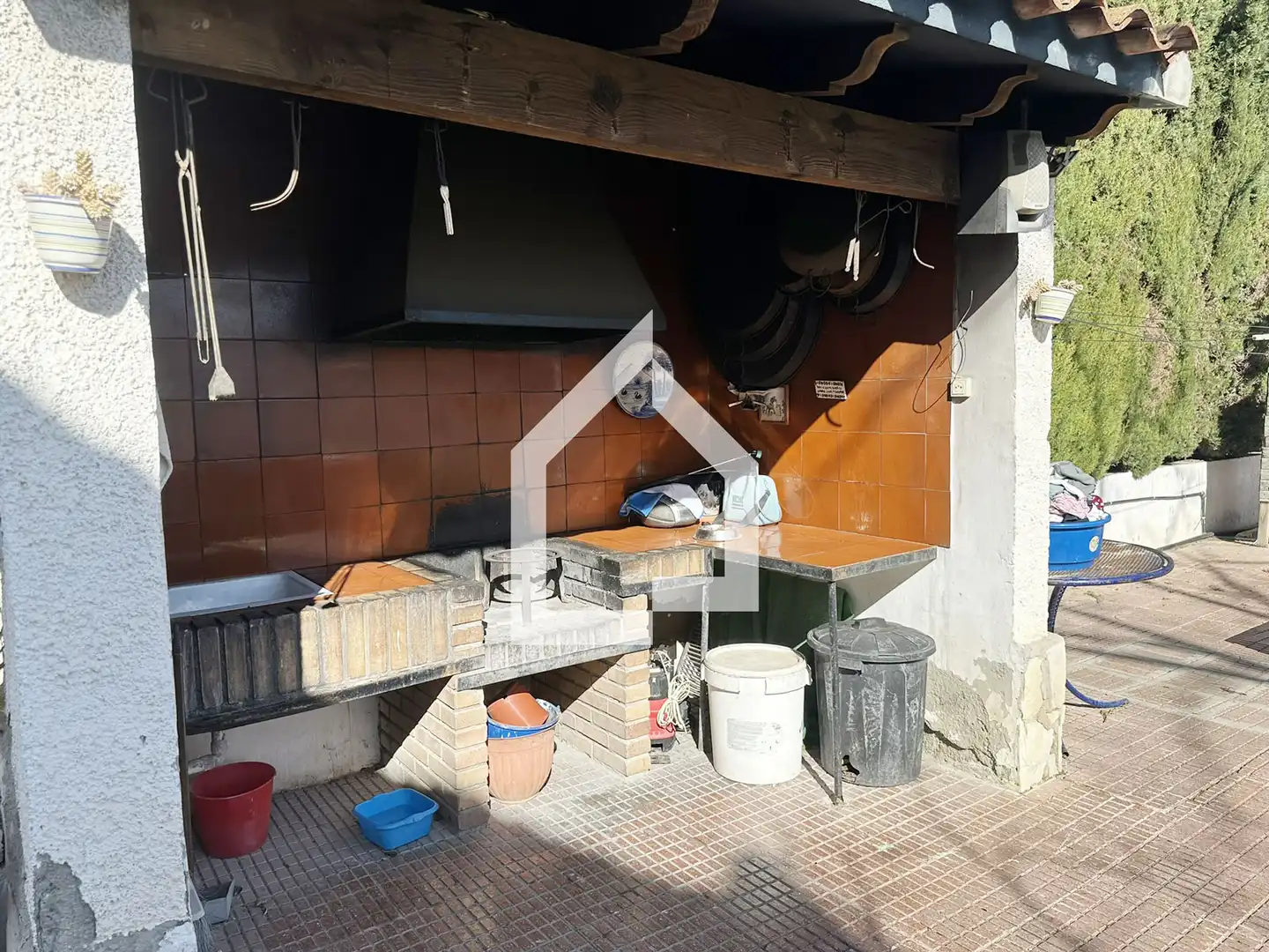 Cuina de Casa o xalet en venda en San Vicente del Raspeig / Sant Vicent del Raspeig amb Jardí privat, Terrassa i Piscina