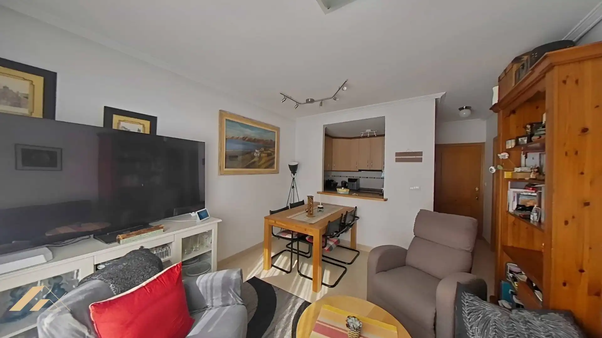 Sala d'estar de Apartament en venda en San Pedro del Pinatar amb Aire condicionat, Calefacció i Moblat