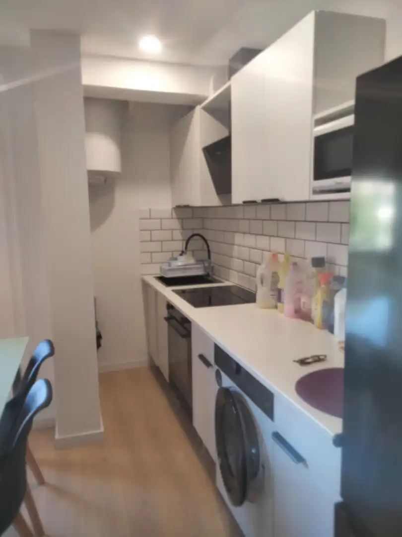 Kitchen of Flat for rent in Burjassot  with Furnished