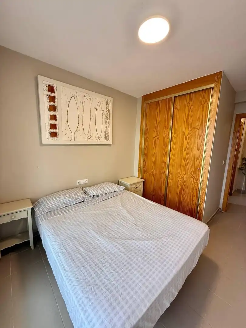 Dormitori de Apartament en venda en Villajoyosa / La Vila Joiosa amb Aire condicionat, Terrassa i Balcó
