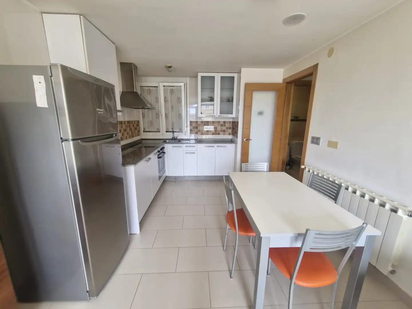 Kitchen of Flat for sale in Foz  with Heating, Storage room and Furnished
