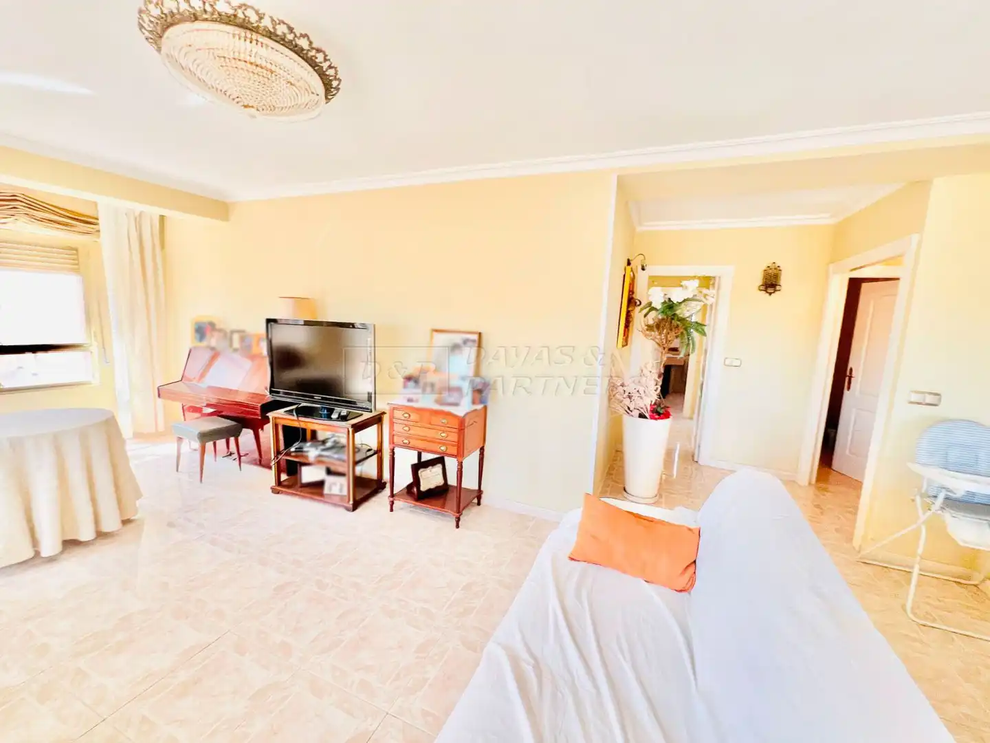 Sala de estar de Apartamento en venta en Callosa de Segura con Aire acondicionado, Terraza y Balcón