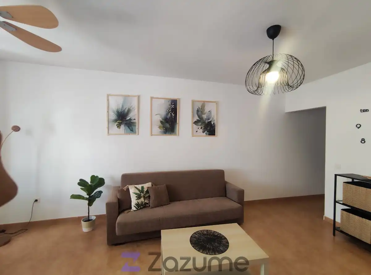 Living room of Flat for rent in Arrecife  with Furnished, Oven and Washing machine