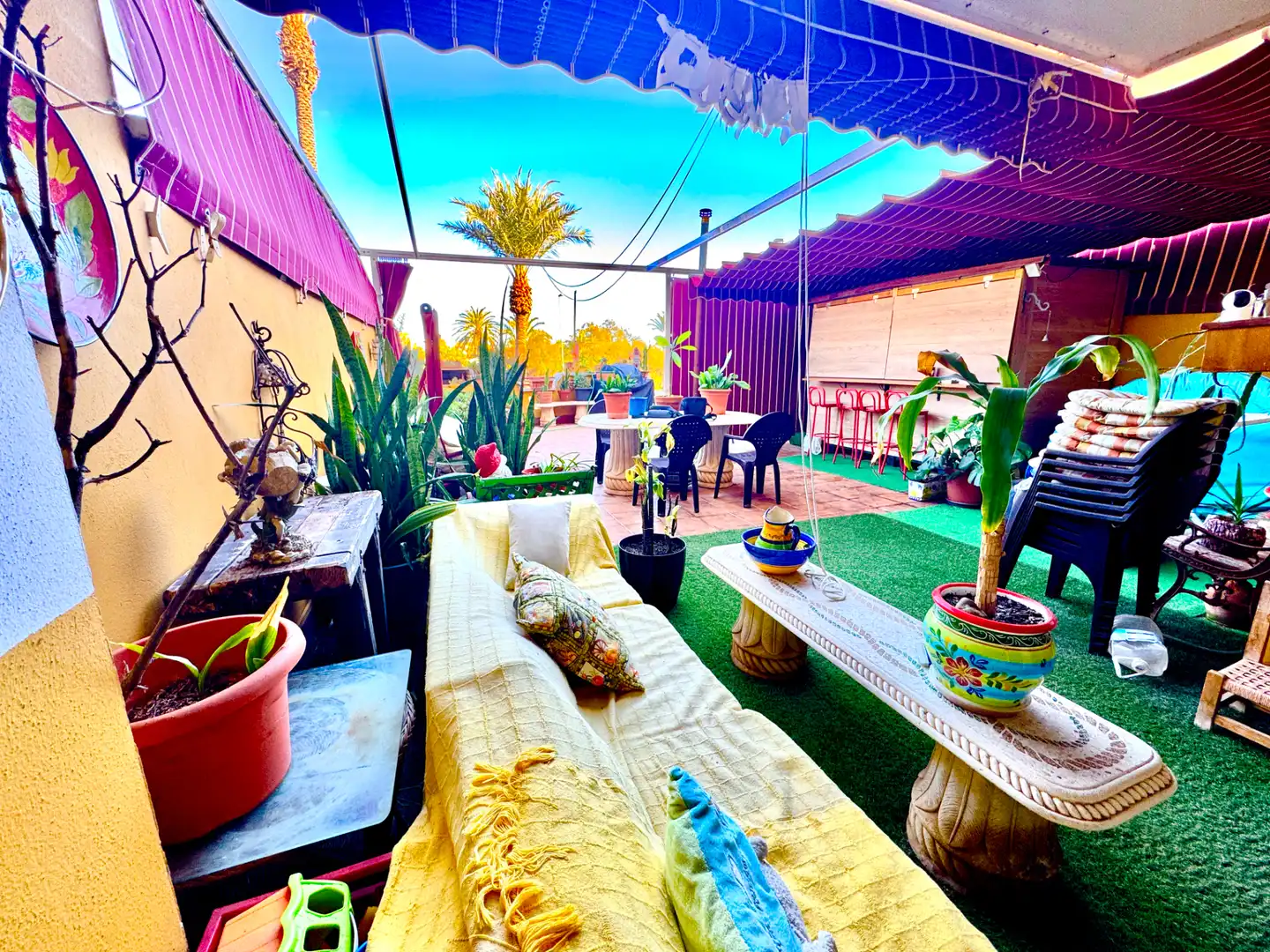 Terrace of Ground floor for sale in El Ejido  with Air Conditioner, Private garden and Terrace