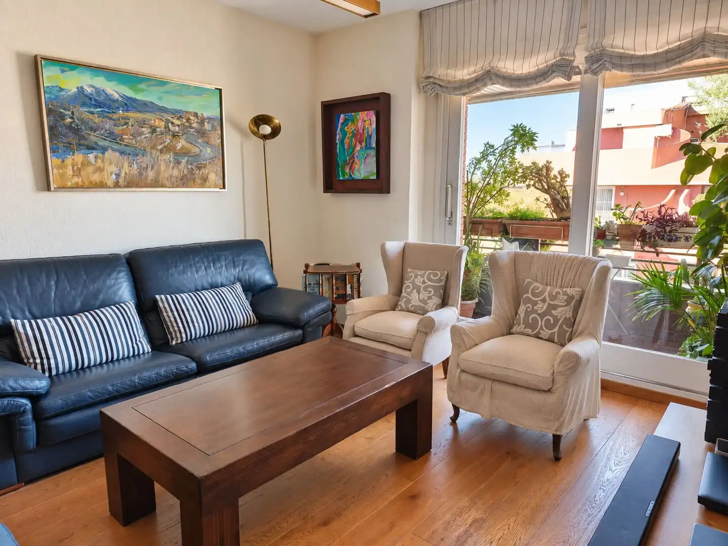 Sala d'estar de Apartament en venda en Barcelona